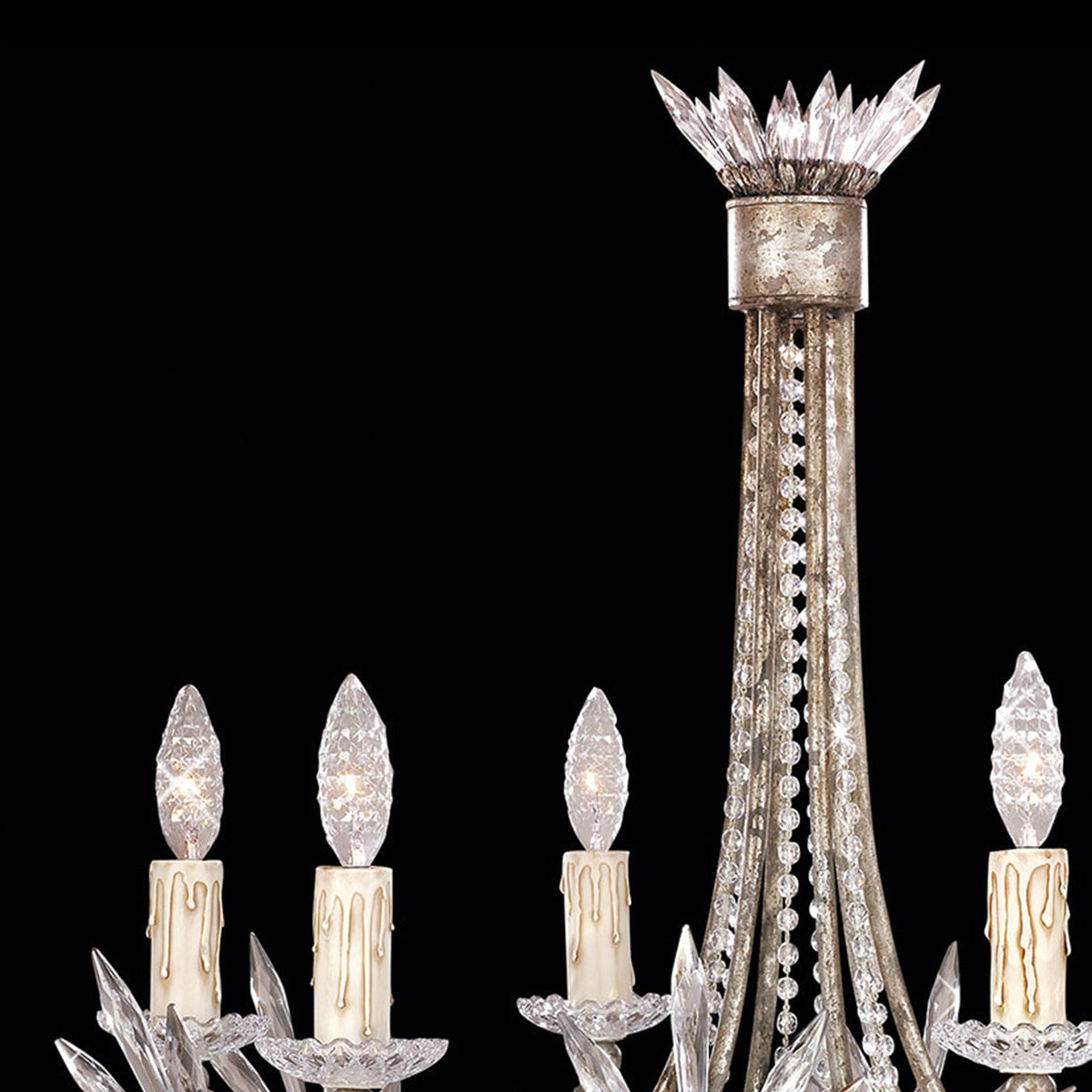 WINTER PALACE 26" W Round Chandelier