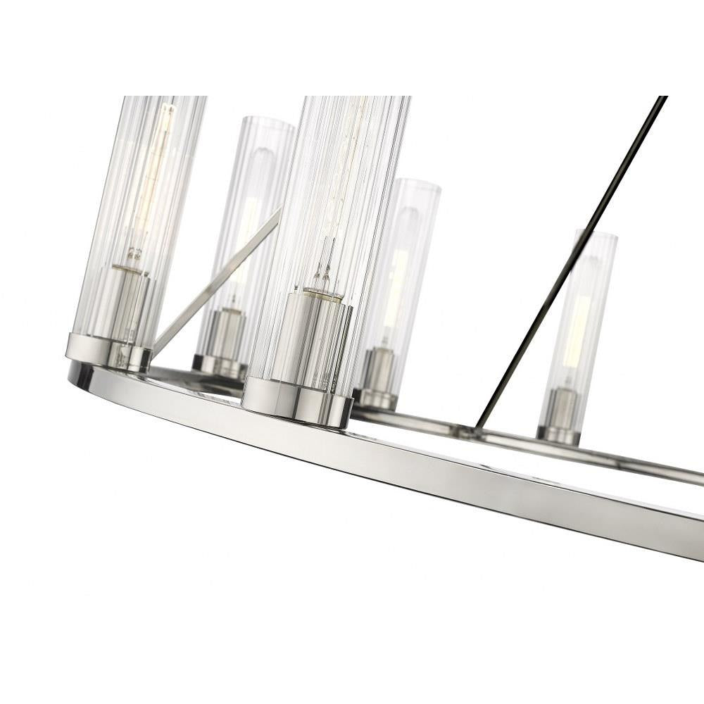 Bailey Street Home - 372-BEL-4973383 - Rannoch Strand - 15 Light Chandelier In Modern Style-48 Inches Tall and 60 Inches Wide