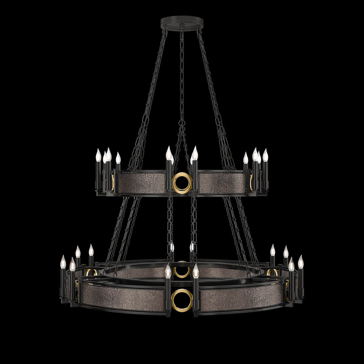 MIRAGE 50" W Round Chandelier