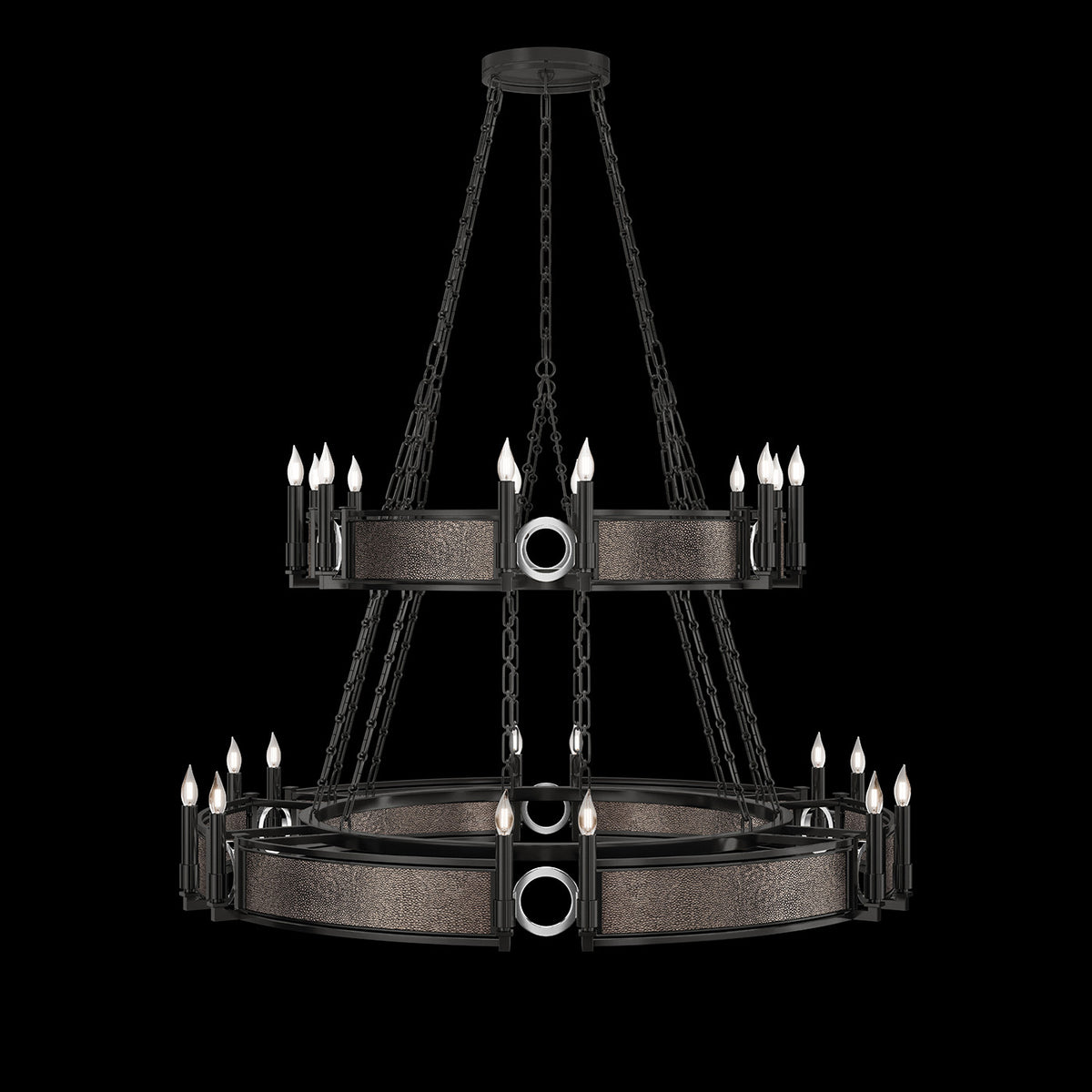 MIRAGE 50" W Round Chandelier