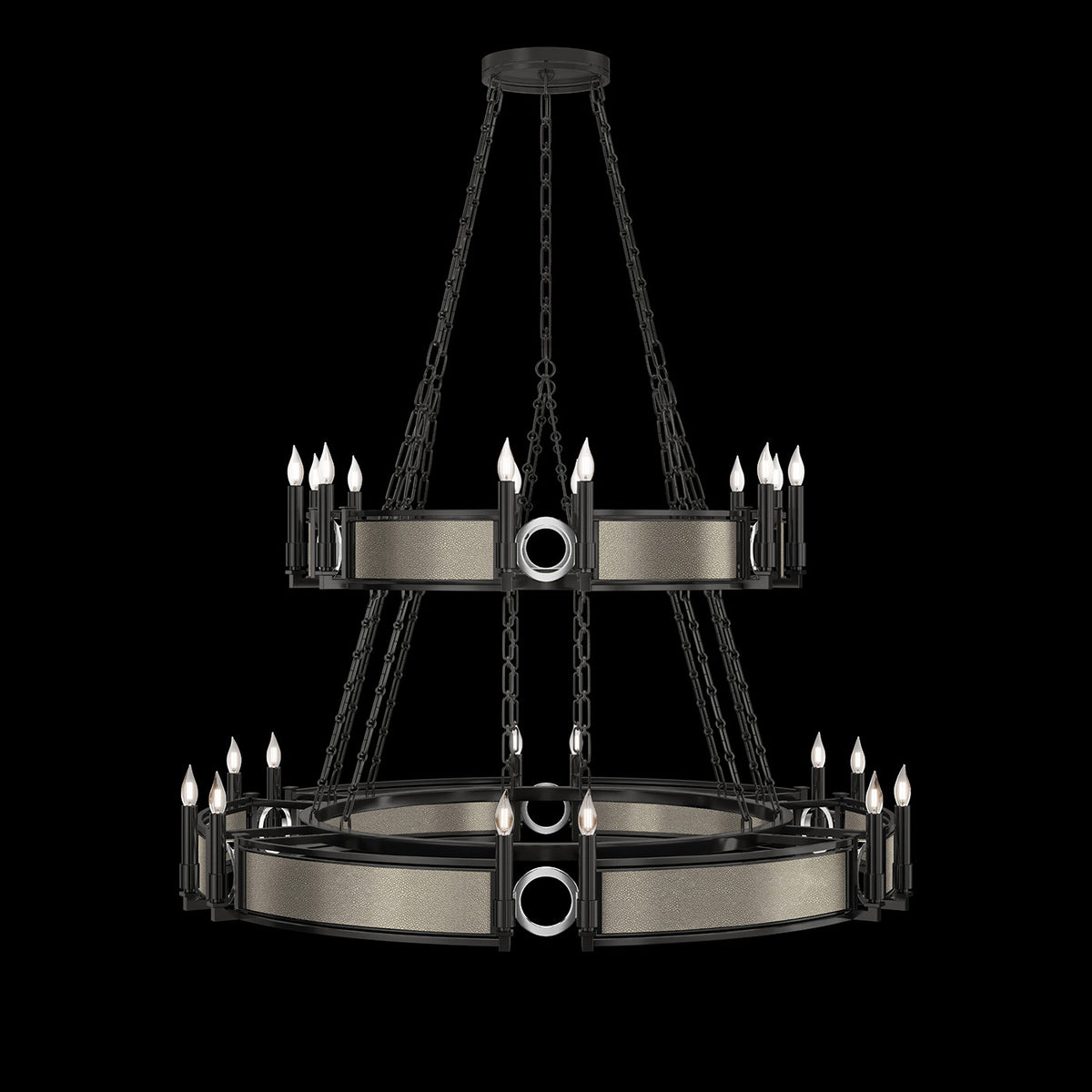 MIRAGE 50" W Round Chandelier