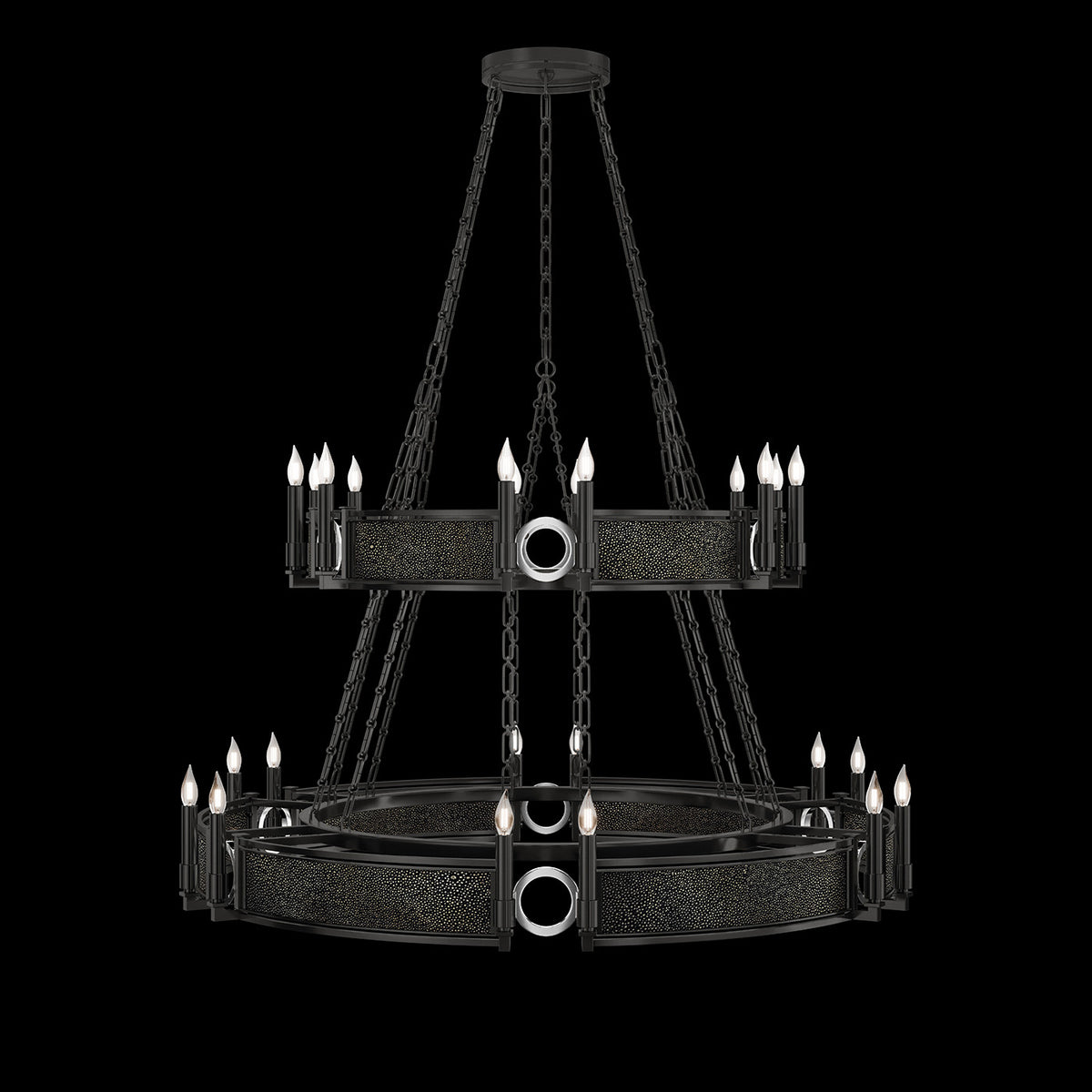 MIRAGE 50" W Round Chandelier
