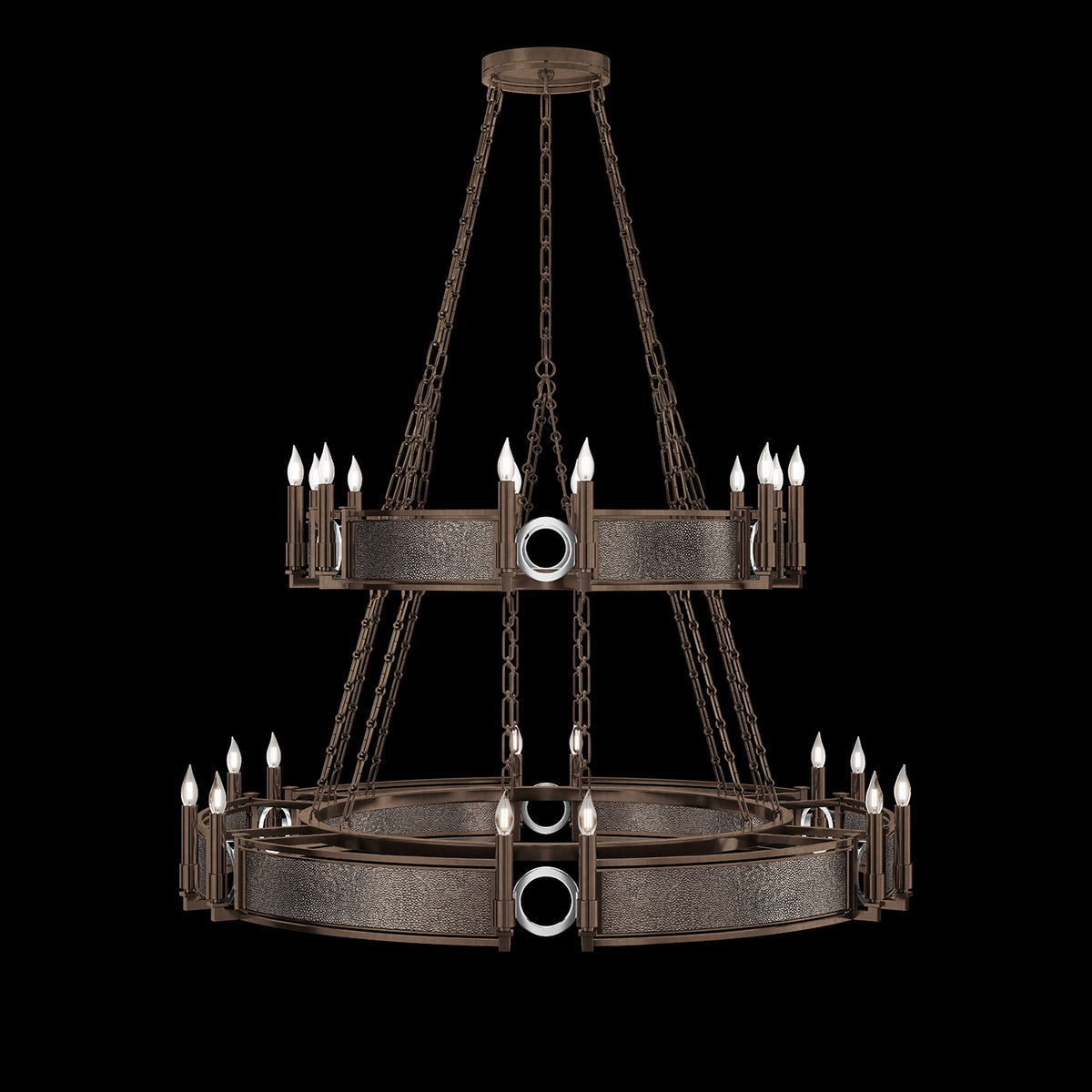 MIRAGE 50" W Round Chandelier