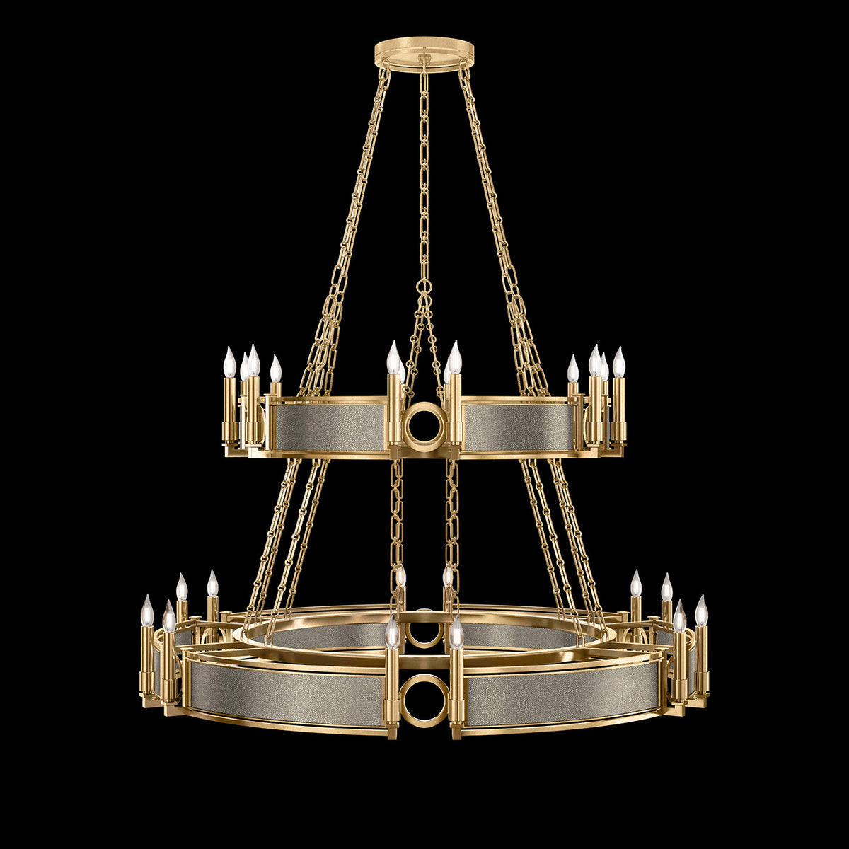 MIRAGE 50" W Round Chandelier