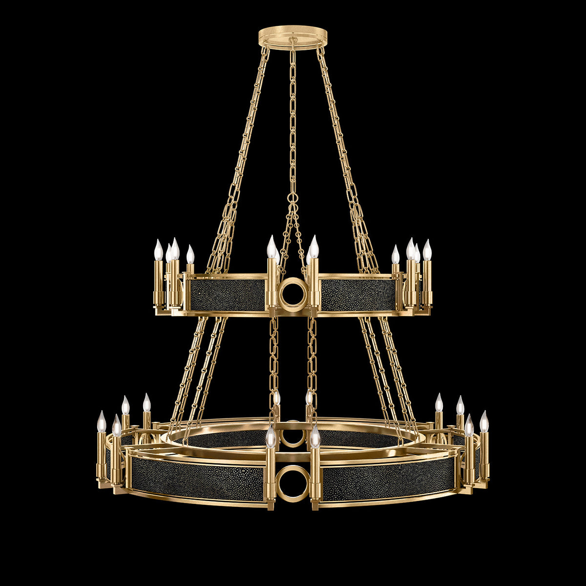 MIRAGE 50" W Round Chandelier