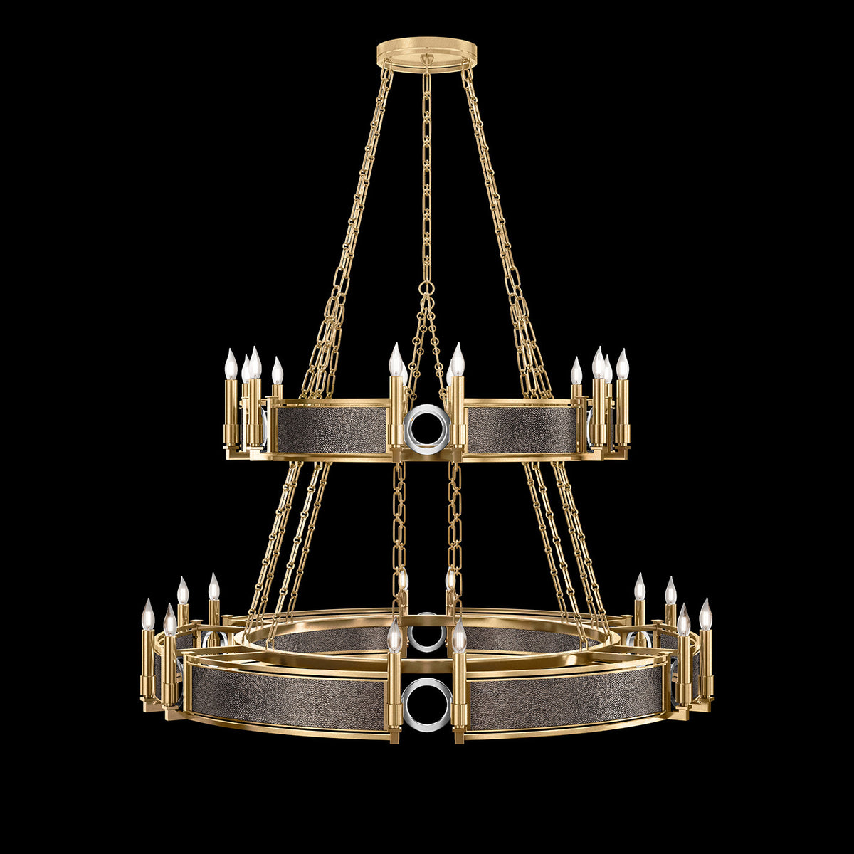 MIRAGE 50" W Round Chandelier