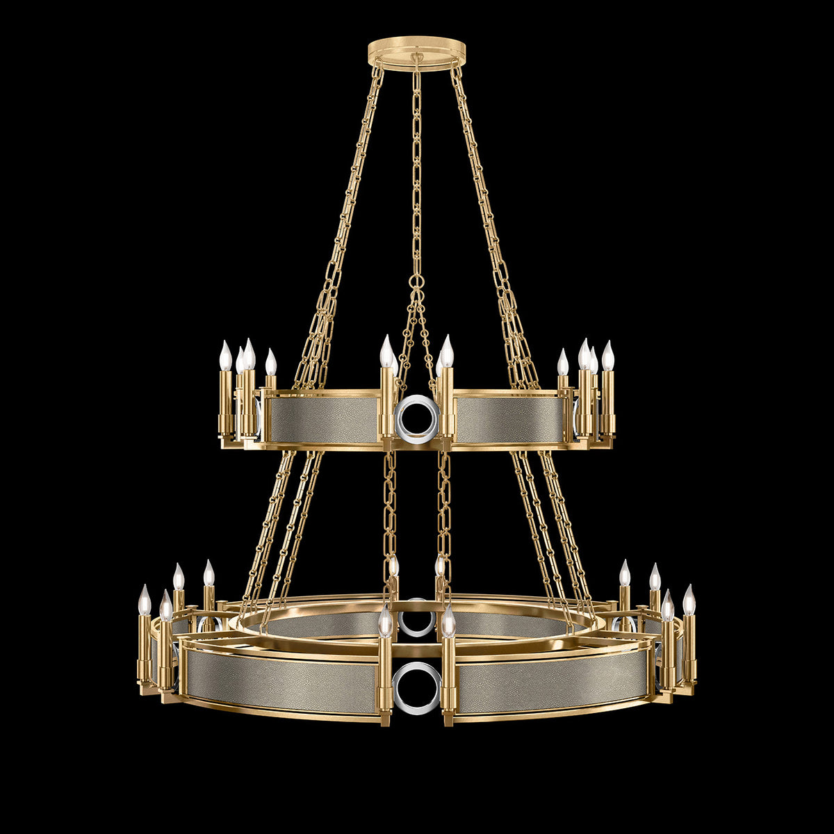 MIRAGE 50" W Round Chandelier