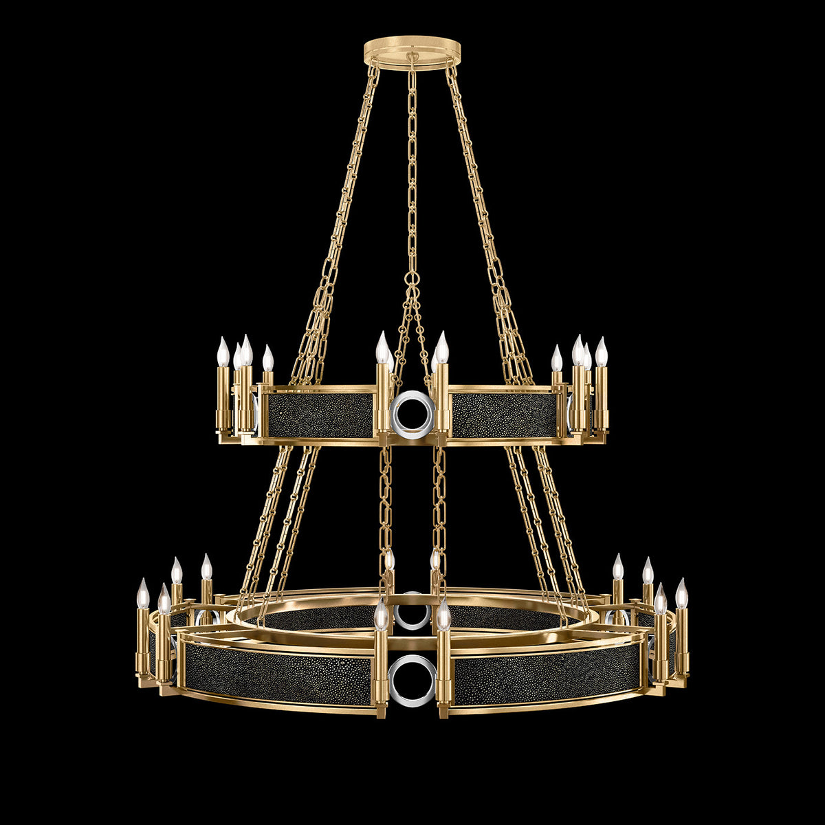 MIRAGE 50" W Round Chandelier