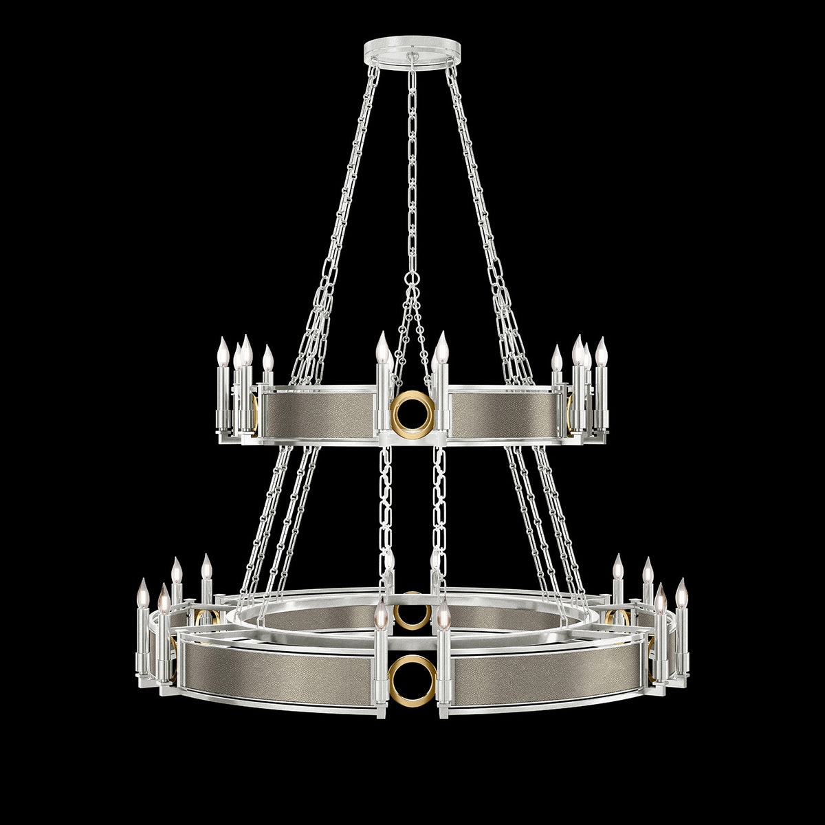 MIRAGE 50" W Round Chandelier