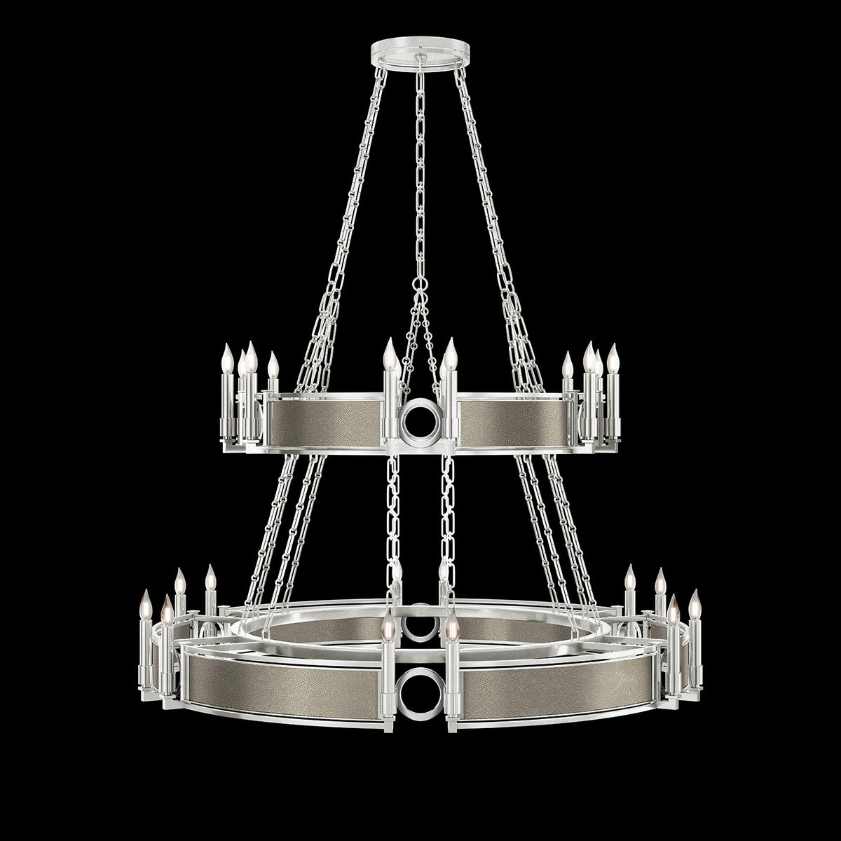 MIRAGE 50" W Round Chandelier