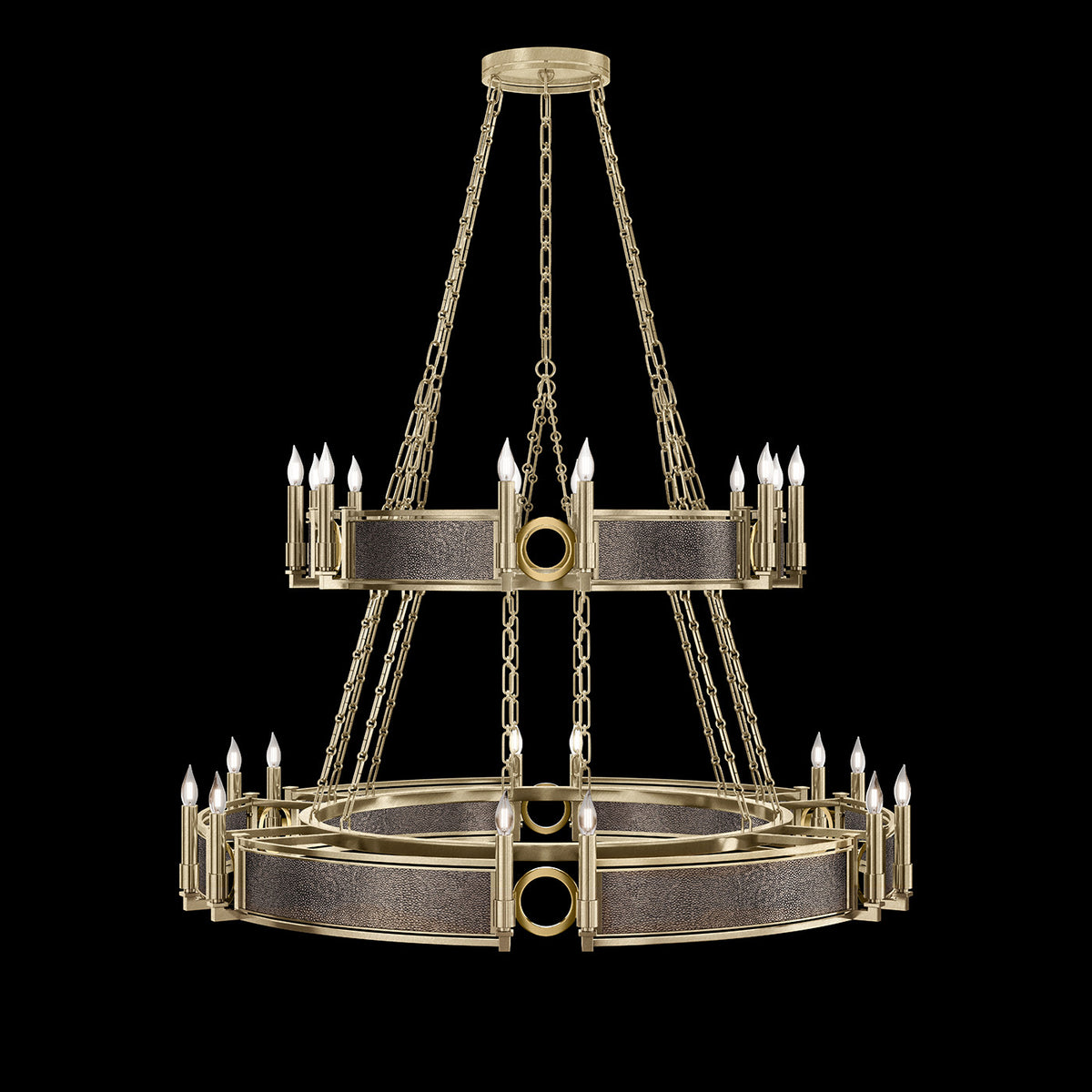 MIRAGE 50" W Round Chandelier