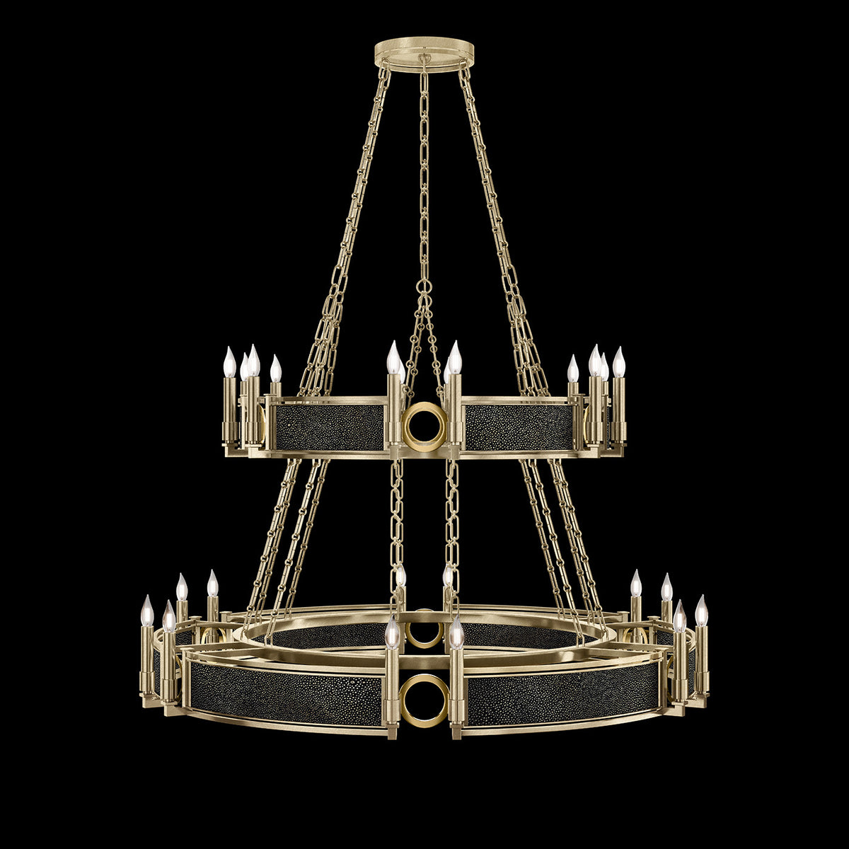 MIRAGE 50" W Round Chandelier