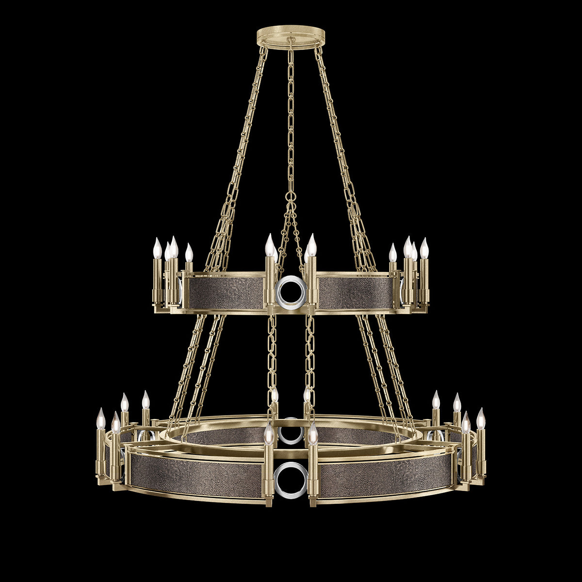 MIRAGE 50" W Round Chandelier