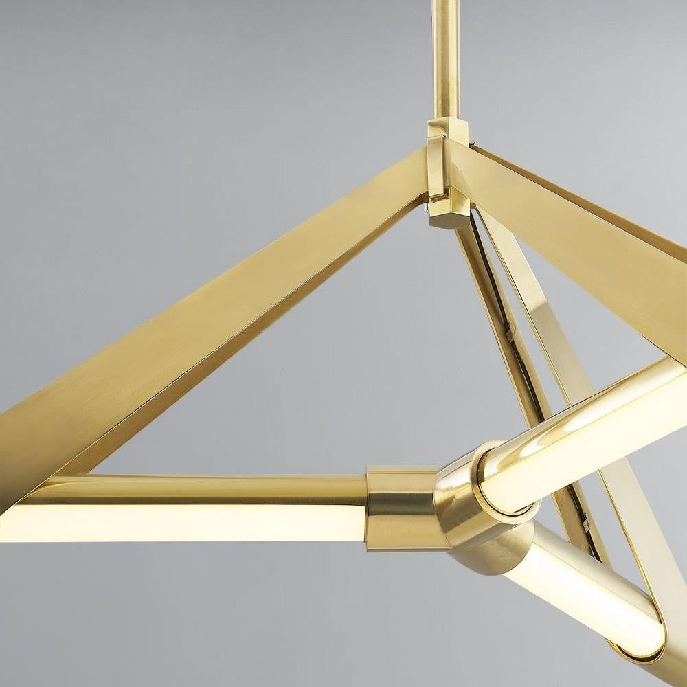 Bailey Street Home - 116-BEL-1271365 - Fulbeck - 174W 3 LED Chandelier-10.25 Inches Tall and 62.25 Inches Wide
