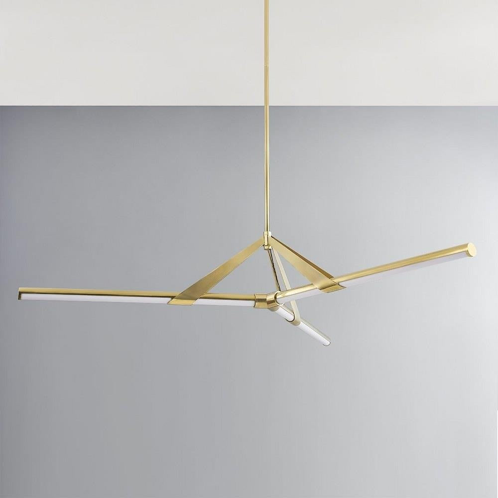 Bailey Street Home - 116-BEL-1271365 - Fulbeck - 174W 3 LED Chandelier-10.25 Inches Tall and 62.25 Inches Wide