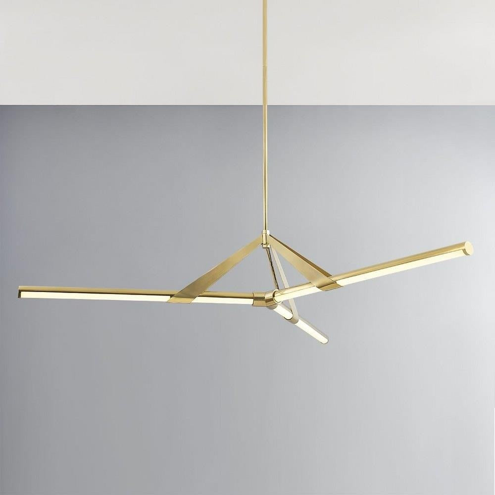 Bailey Street Home - 116-BEL-1271365 - Fulbeck - 174W 3 LED Chandelier-10.25 Inches Tall and 62.25 Inches Wide