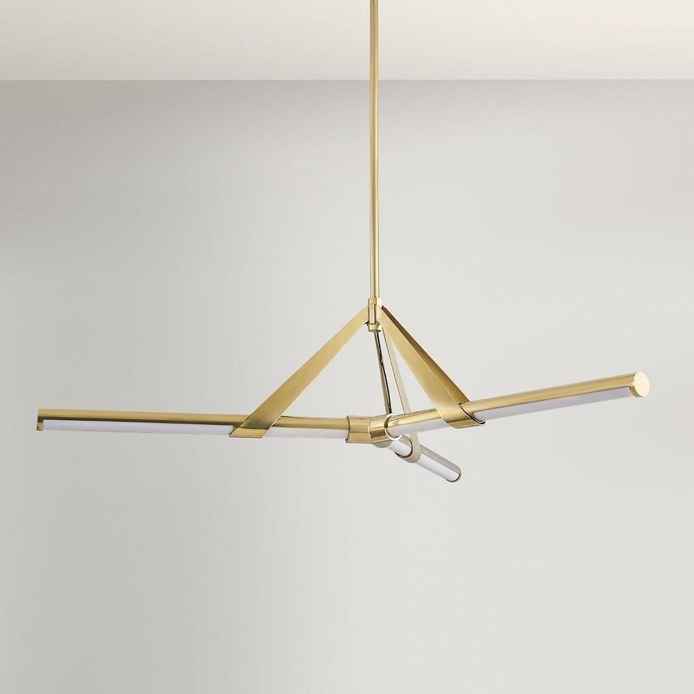 Bailey Street Home - 116-BEL-1271365 - Fulbeck - 174W 3 LED Chandelier-10.25 Inches Tall and 62.25 Inches Wide