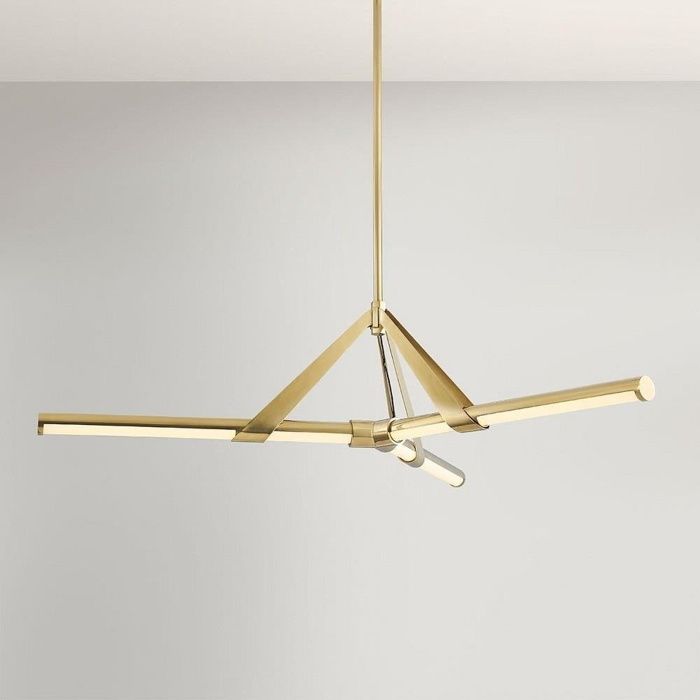 Bailey Street Home - 116-BEL-1271365 - Fulbeck - 174W 3 LED Chandelier-10.25 Inches Tall and 62.25 Inches Wide