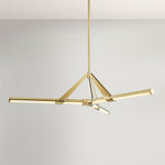 Bailey Street Home - 116-BEL-1271365 - Fulbeck - 174W 3 LED Chandelier-10.25 Inches Tall and 62.25 Inches Wide