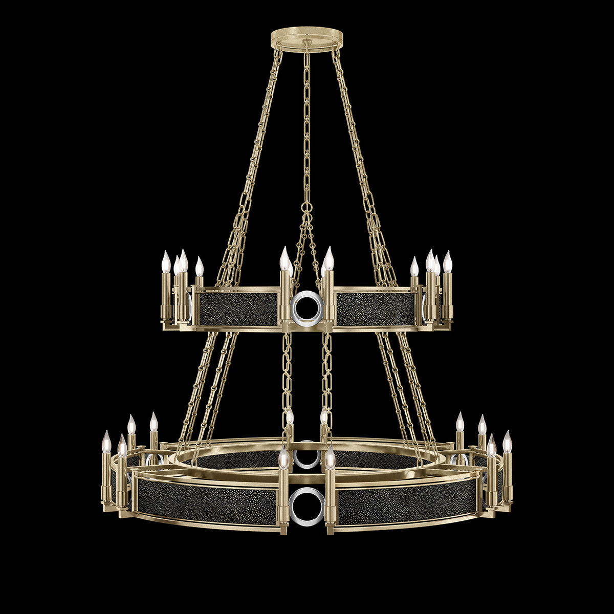 MIRAGE 50" W Round Chandelier