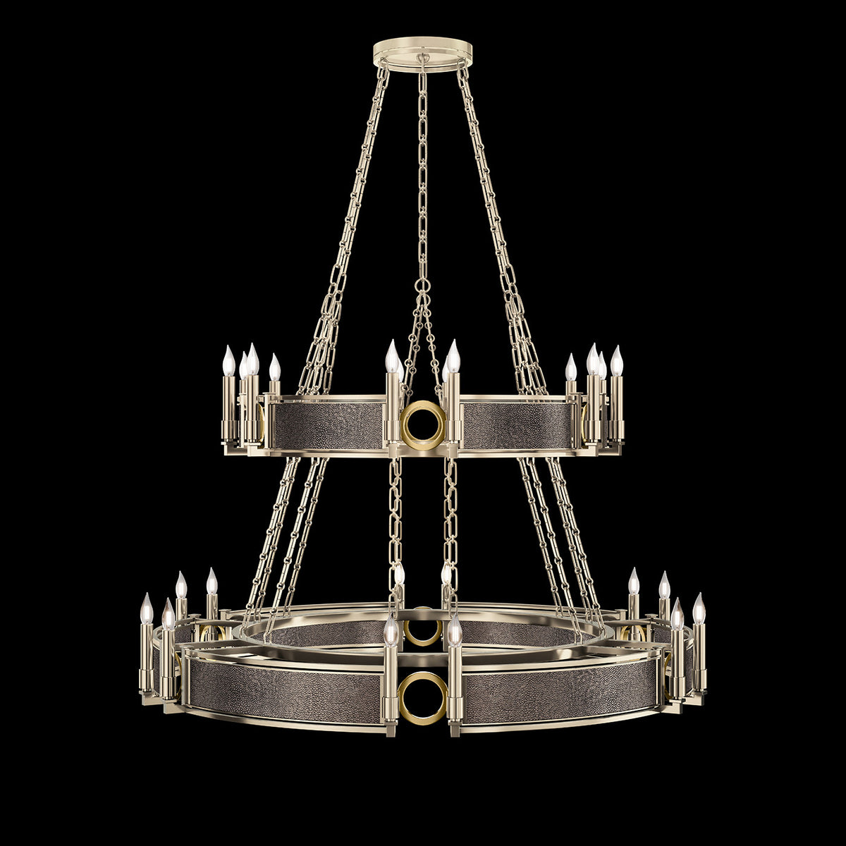 MIRAGE 50" W Round Chandelier