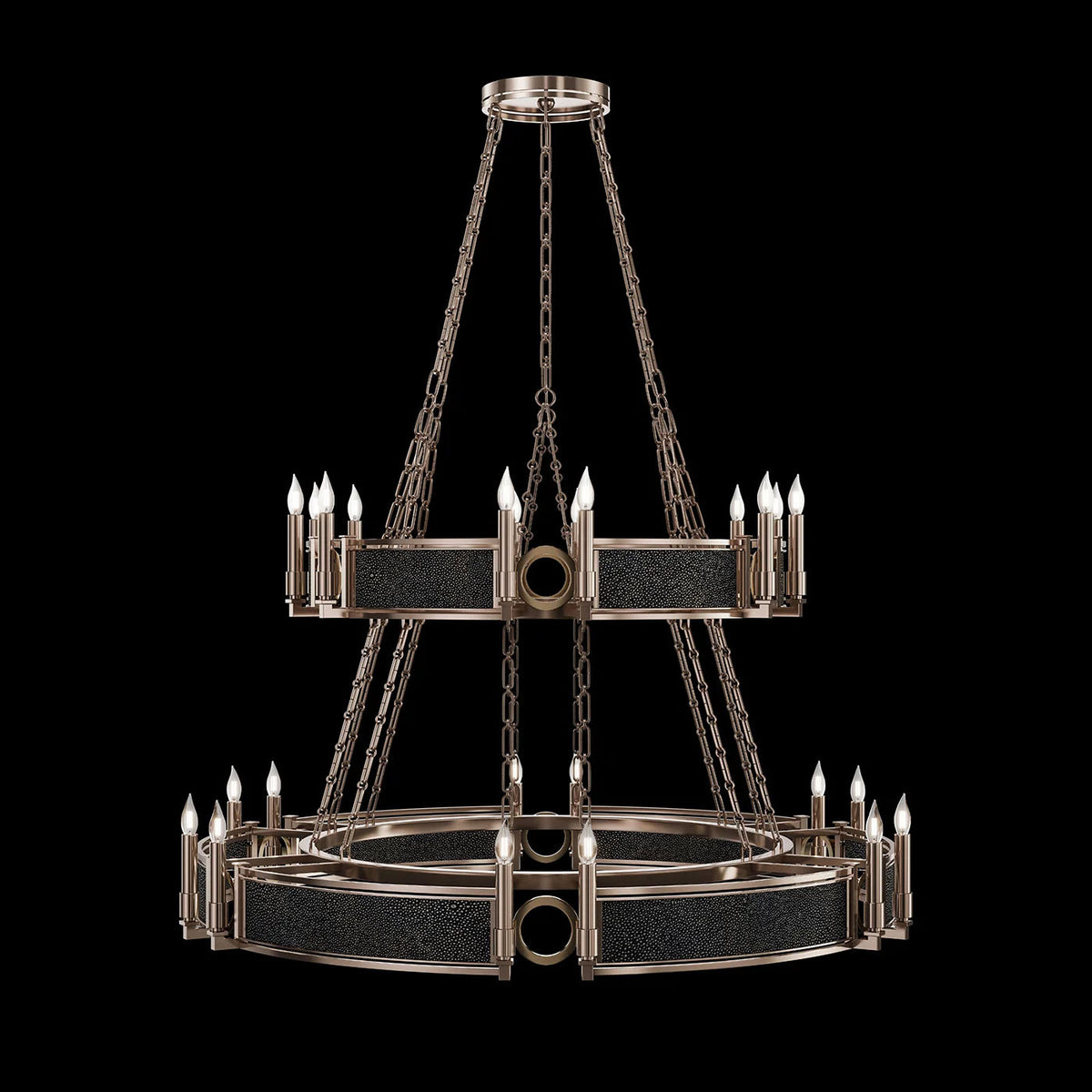 MIRAGE 50" W Round Chandelier
