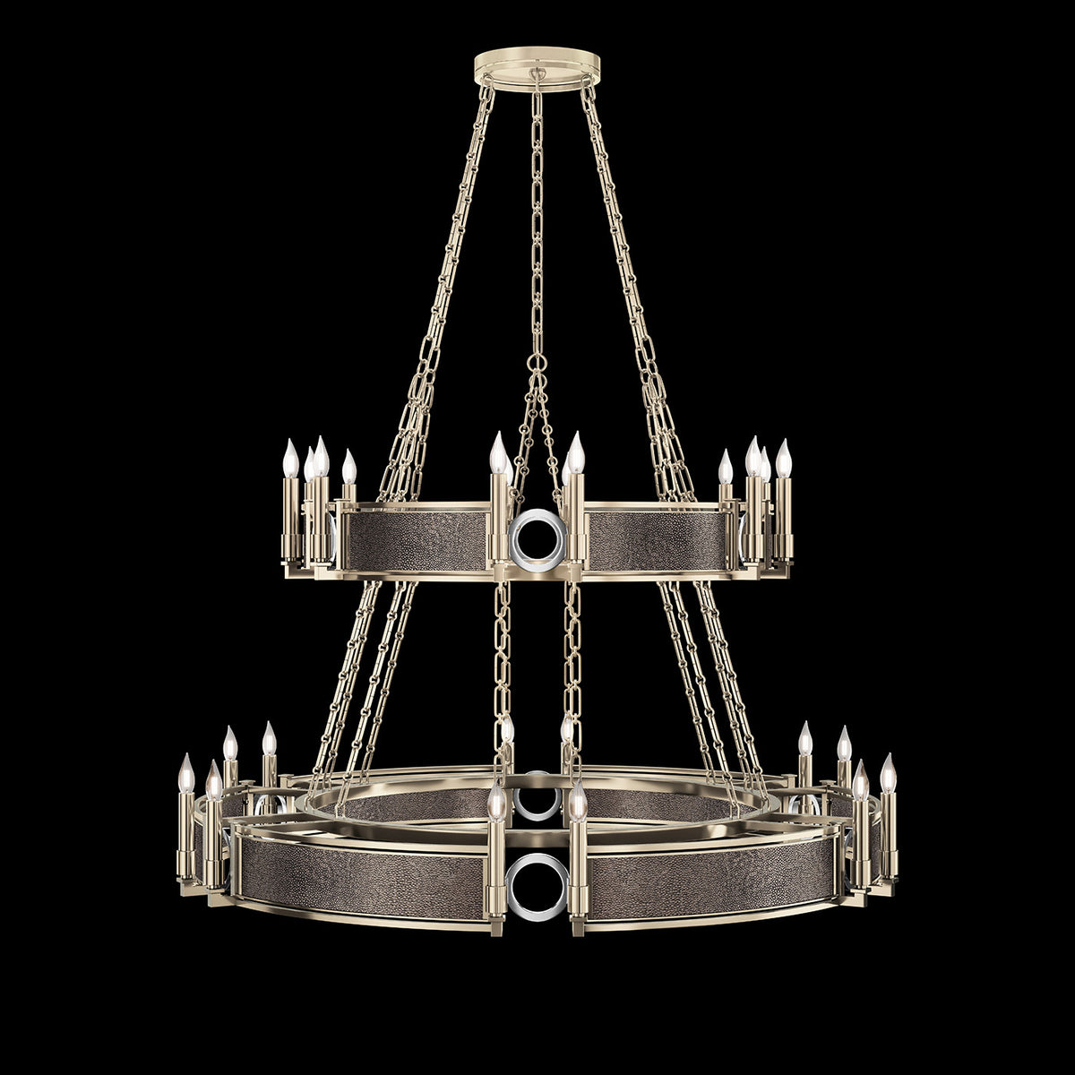 MIRAGE 50" W Round Chandelier