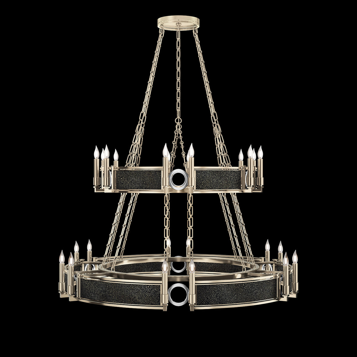 MIRAGE 50" W Round Chandelier