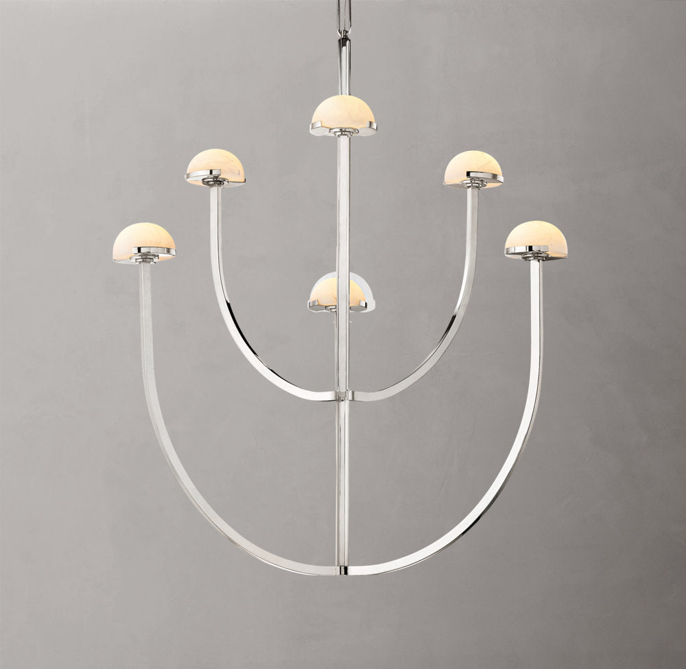 Pedra Round Chandelier 32"