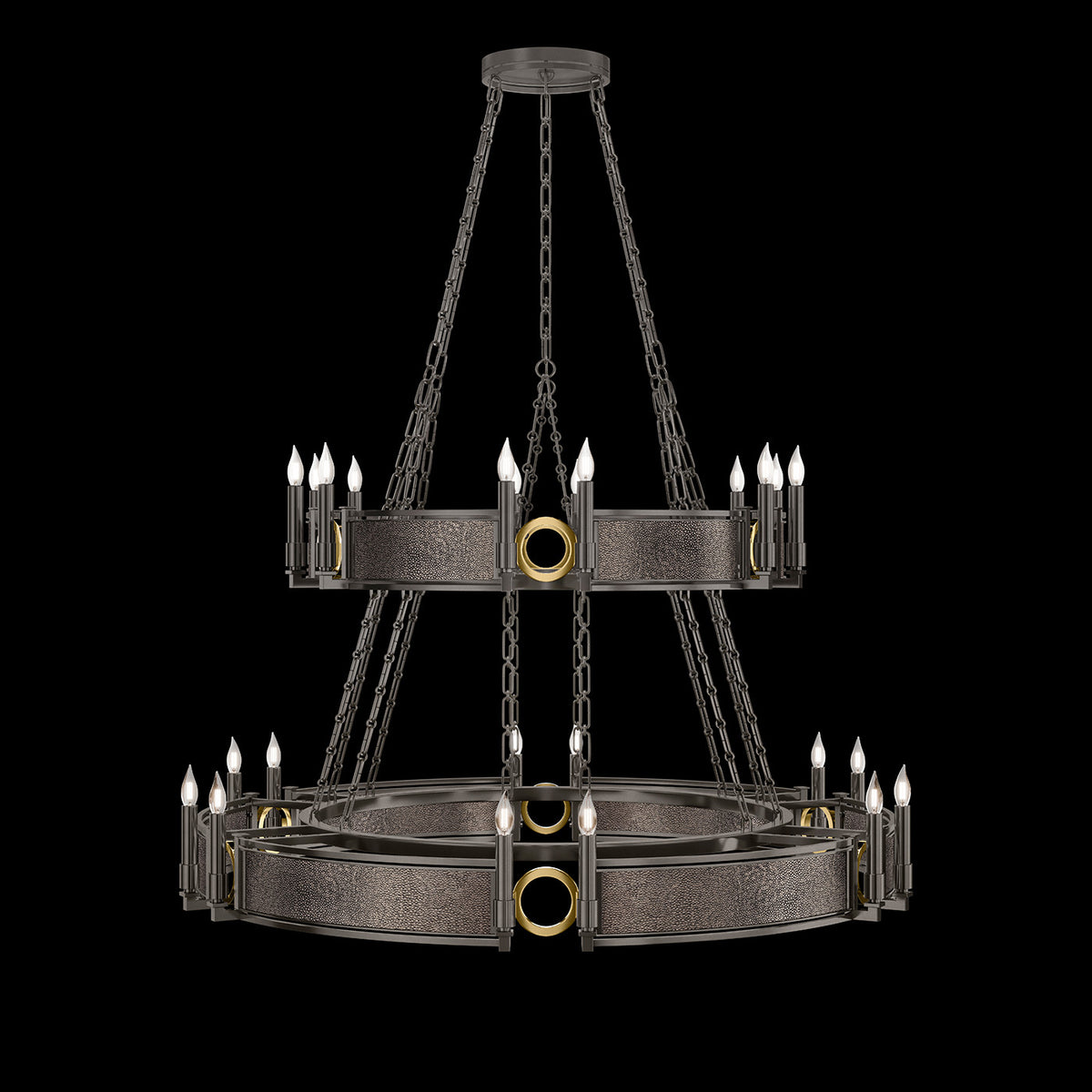 MIRAGE 50" W Round Chandelier