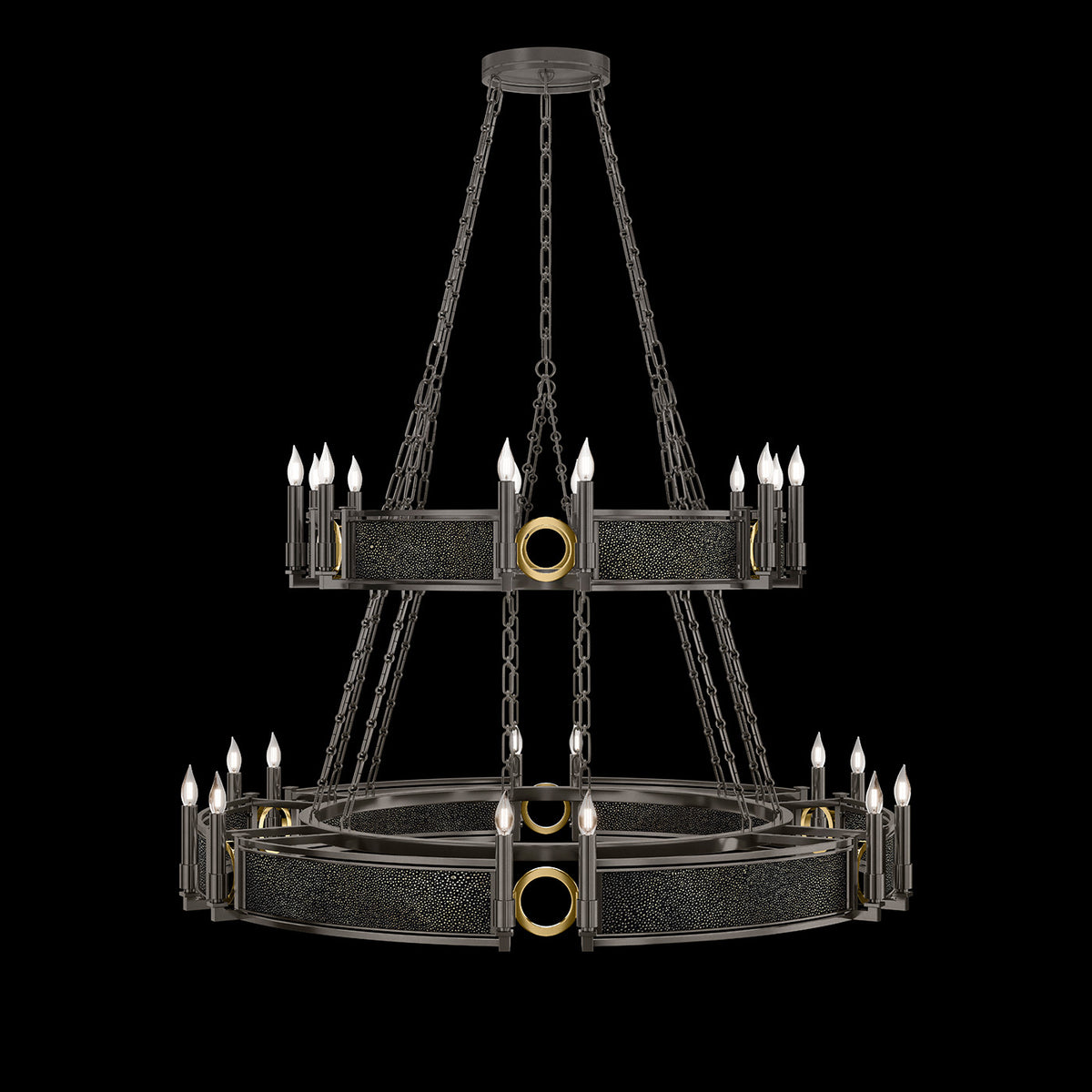 MIRAGE 50" W Round Chandelier