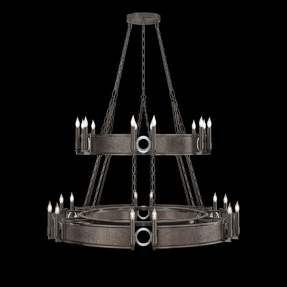 MIRAGE 50" W Round Chandelier