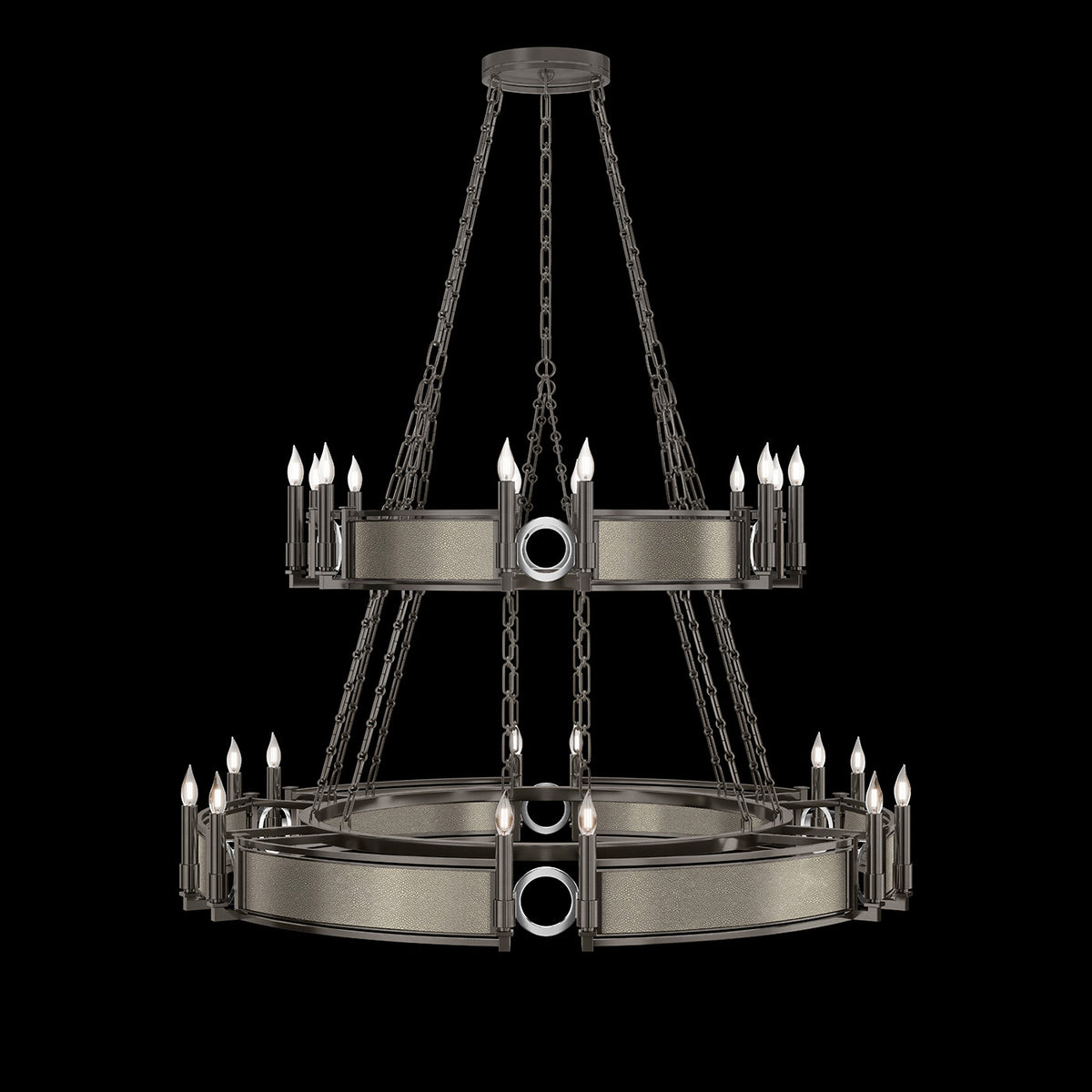 MIRAGE 50" W Round Chandelier