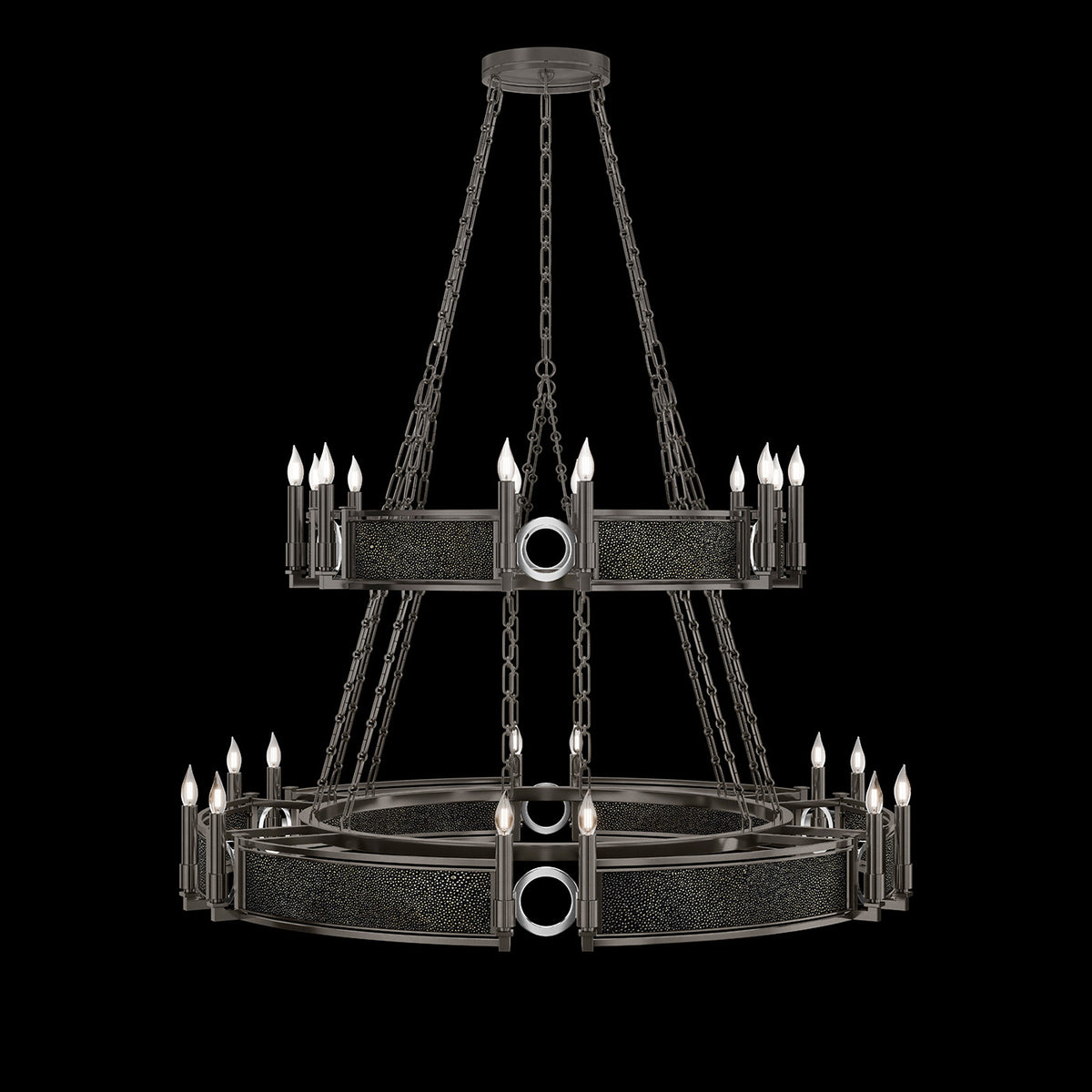 MIRAGE 50" W Round Chandelier