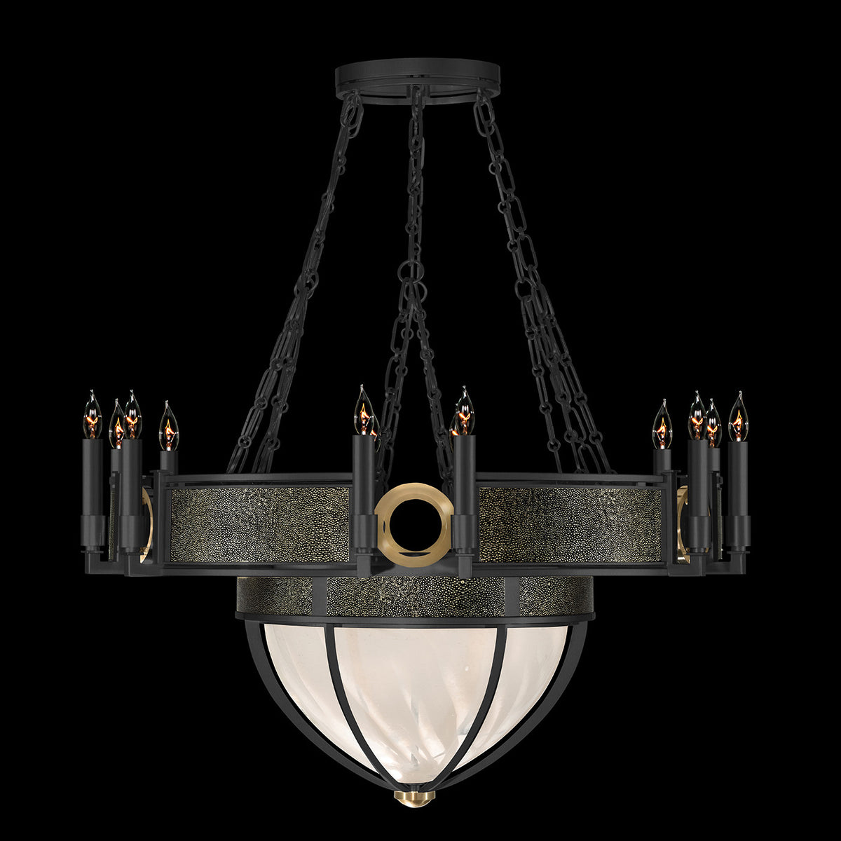 MIRAGE 35.75" W Round Chandelier