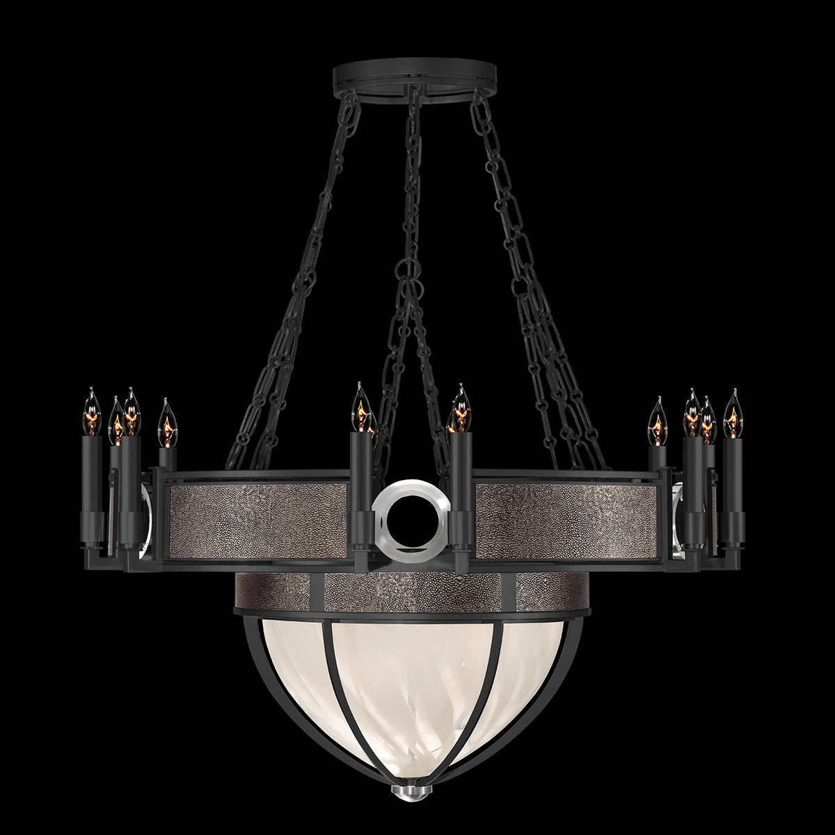 MIRAGE 35.75" W Round Chandelier
