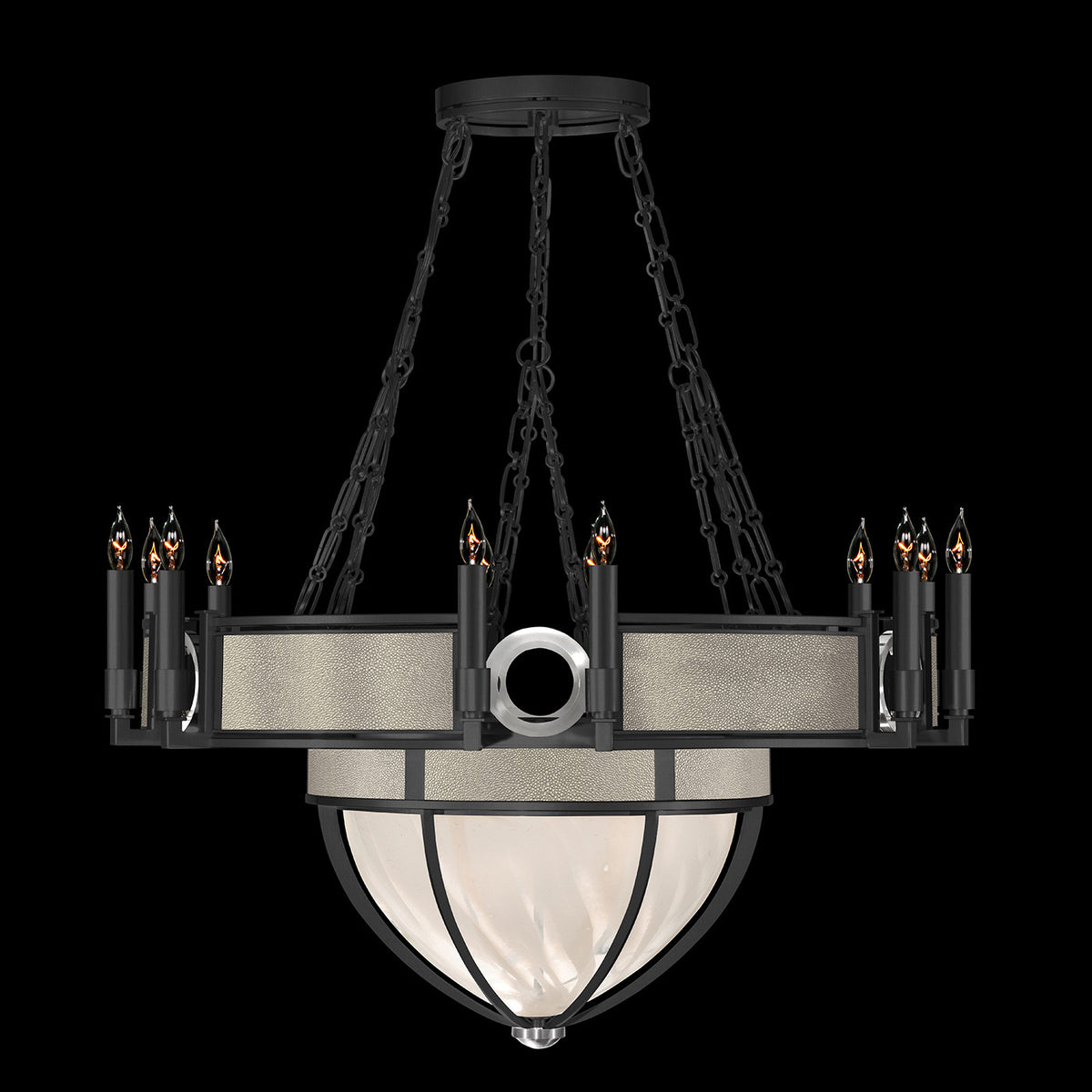 MIRAGE 35.75" W Round Chandelier