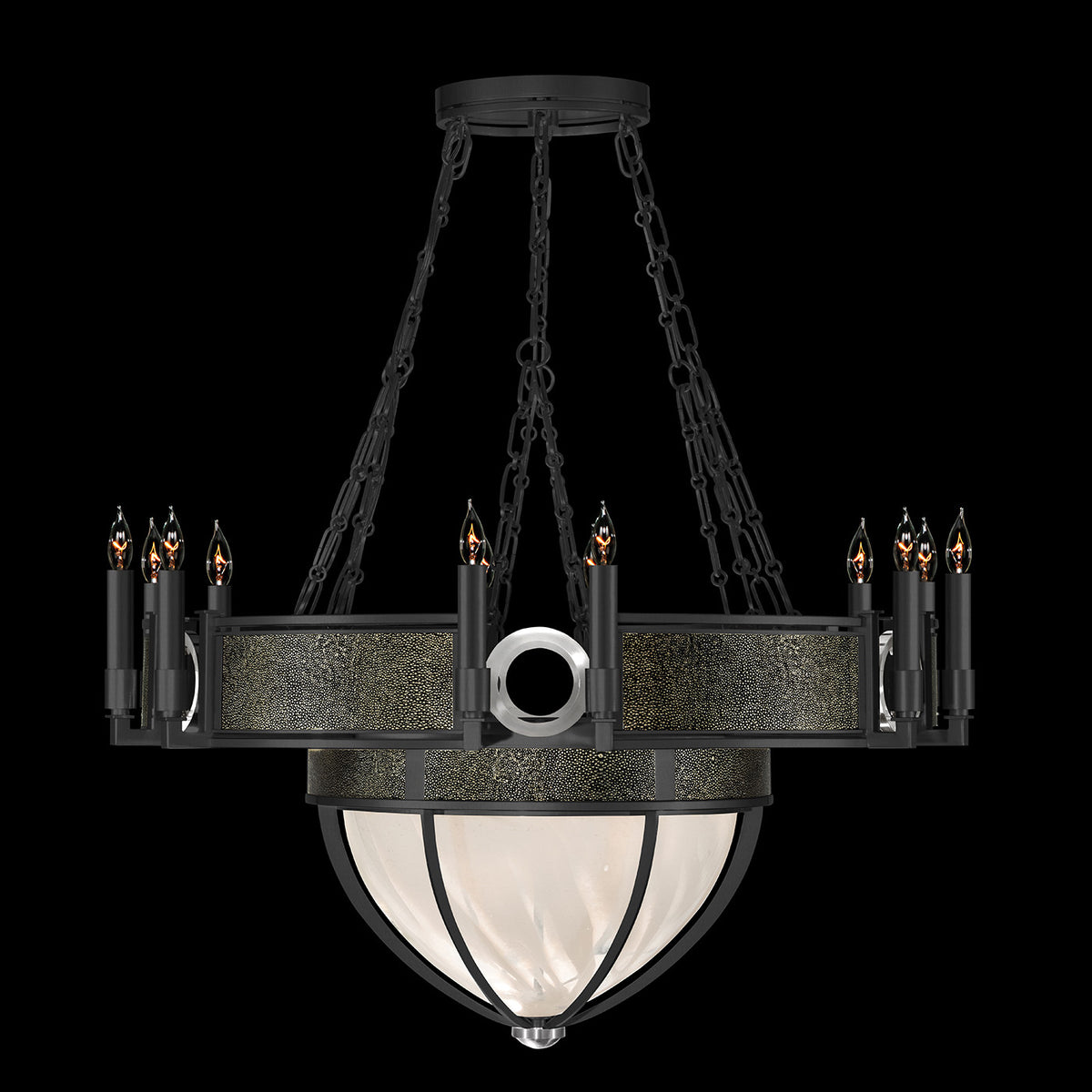 MIRAGE 35.75" W Round Chandelier