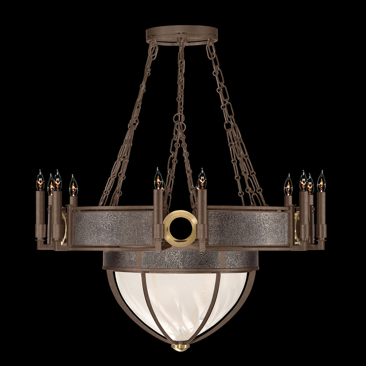 MIRAGE 35.75" W Round Chandelier