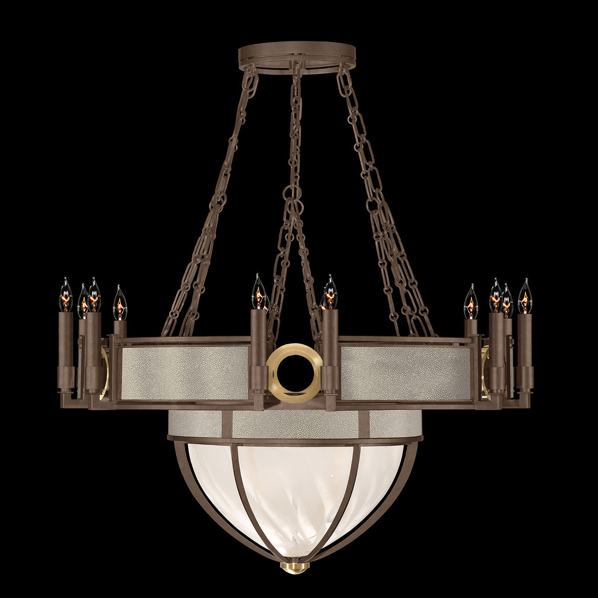 MIRAGE 35.75" W Round Chandelier