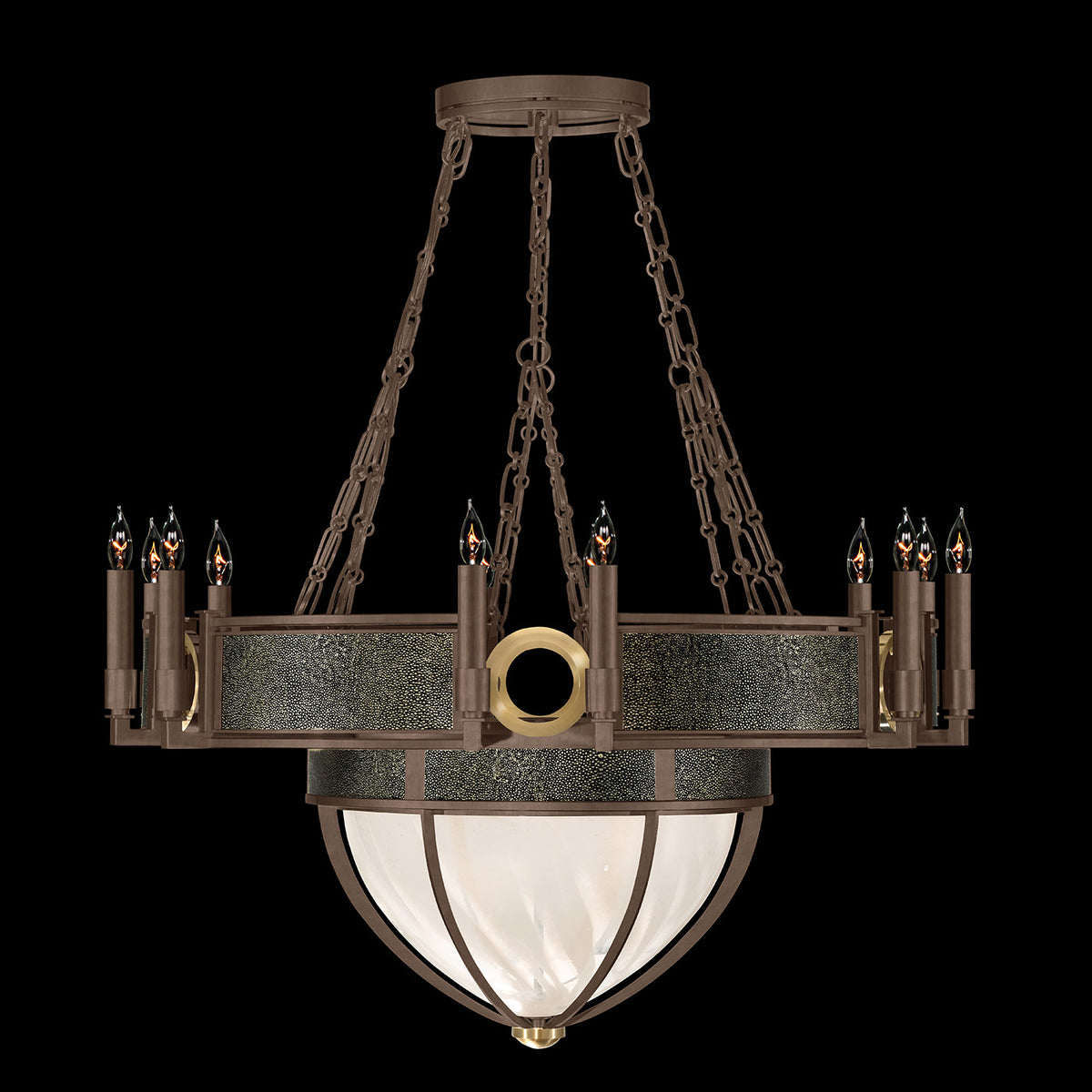 MIRAGE 35.75" W Round Chandelier