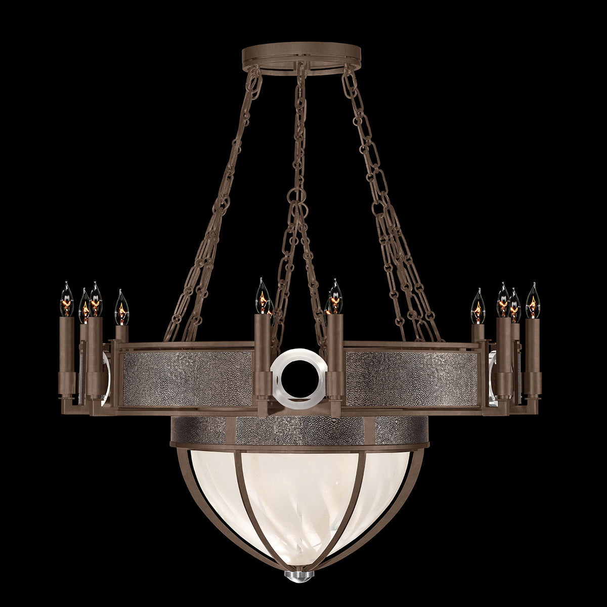 MIRAGE 35.75" W Round Chandelier