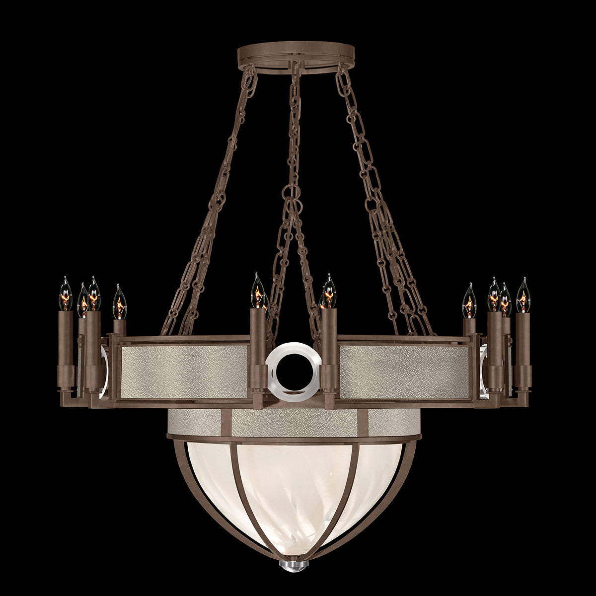 MIRAGE 35.75" W Round Chandelier