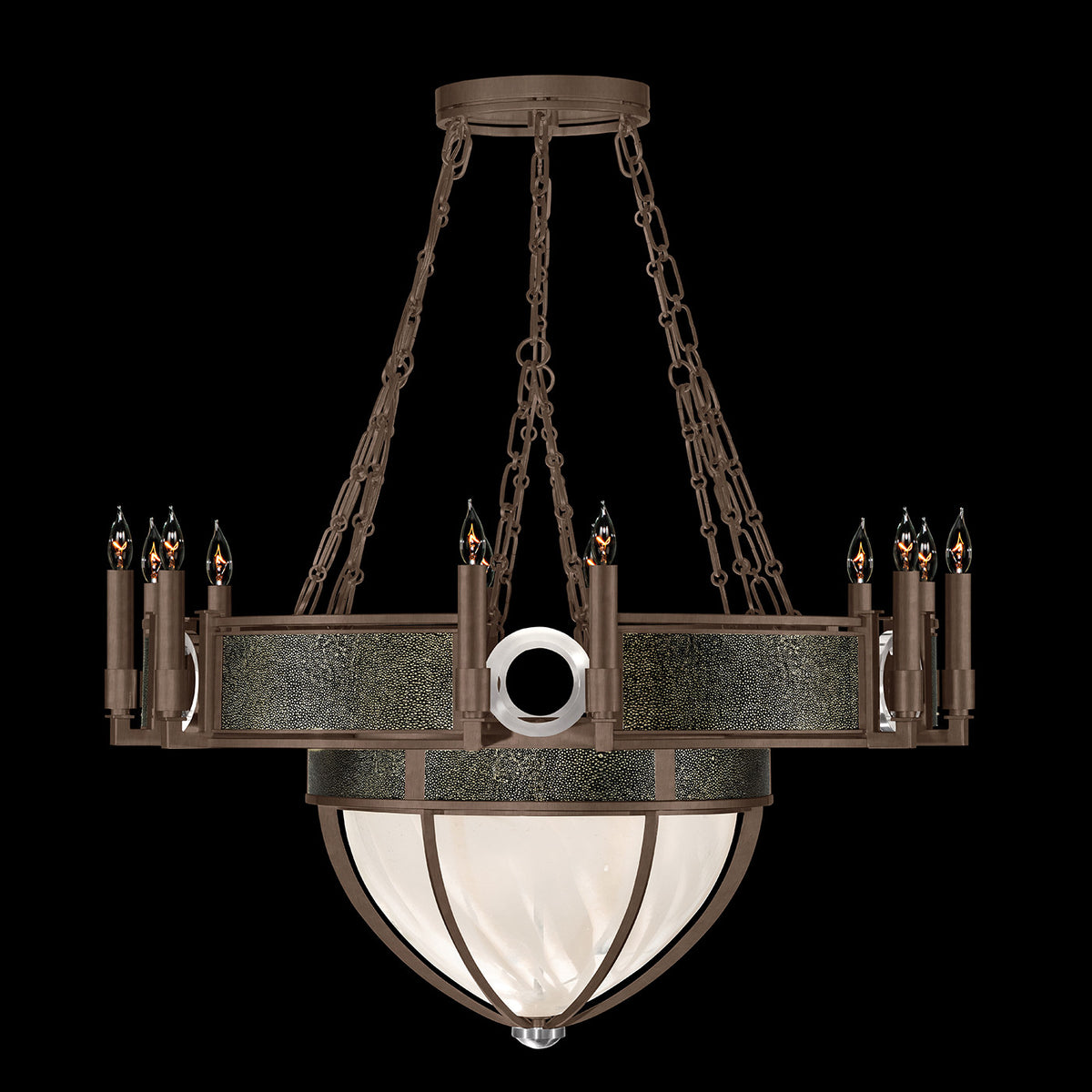 MIRAGE 35.75" W Round Chandelier
