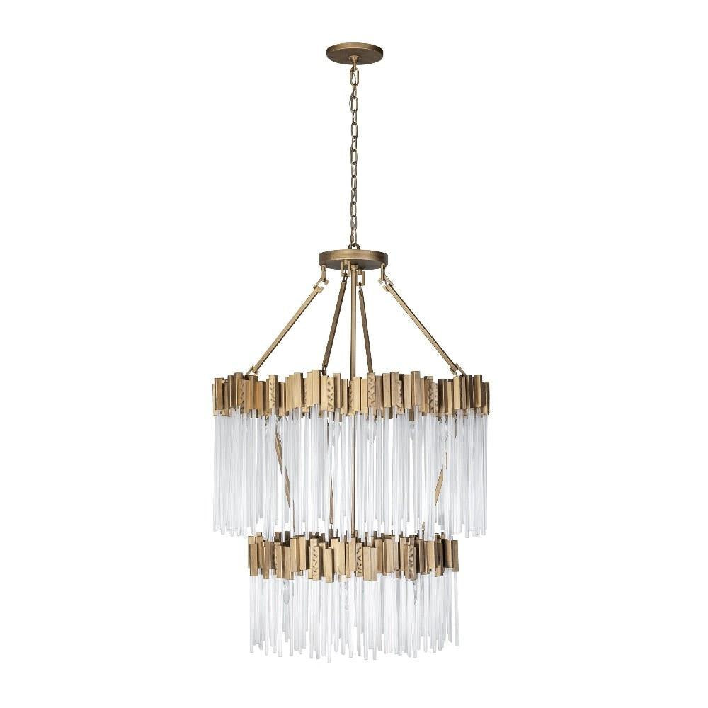 Varaluz Lighting - 309C14HG - Matrix - 14 Light 2-Tier Chandelier