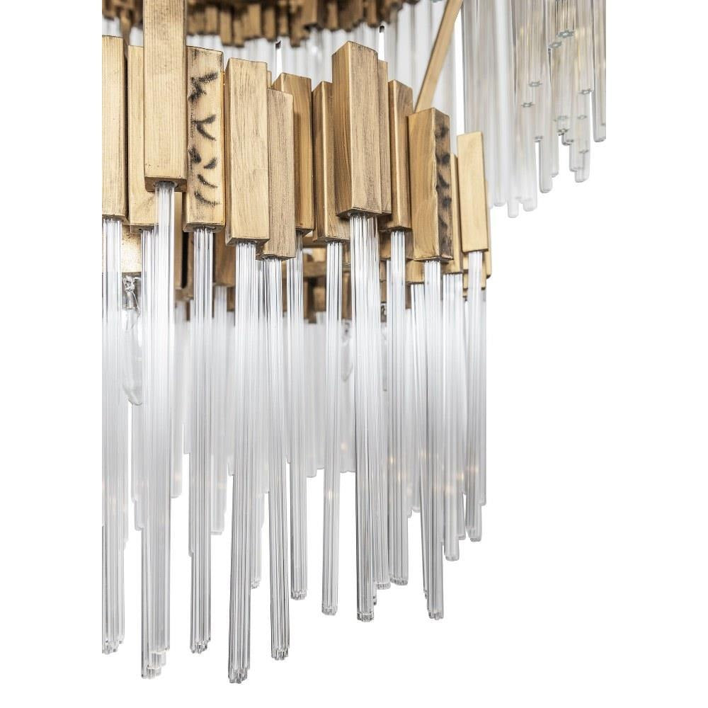 Varaluz Lighting - 309C14HG - Matrix - 14 Light 2-Tier Chandelier