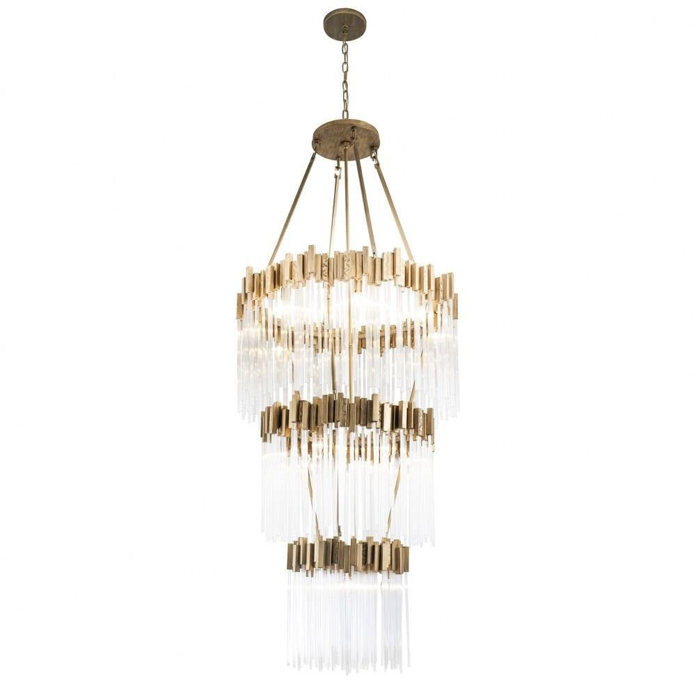 Varaluz Lighting - 309C19HG - Matrix - Nineteen Light Three-Tier Chandelier