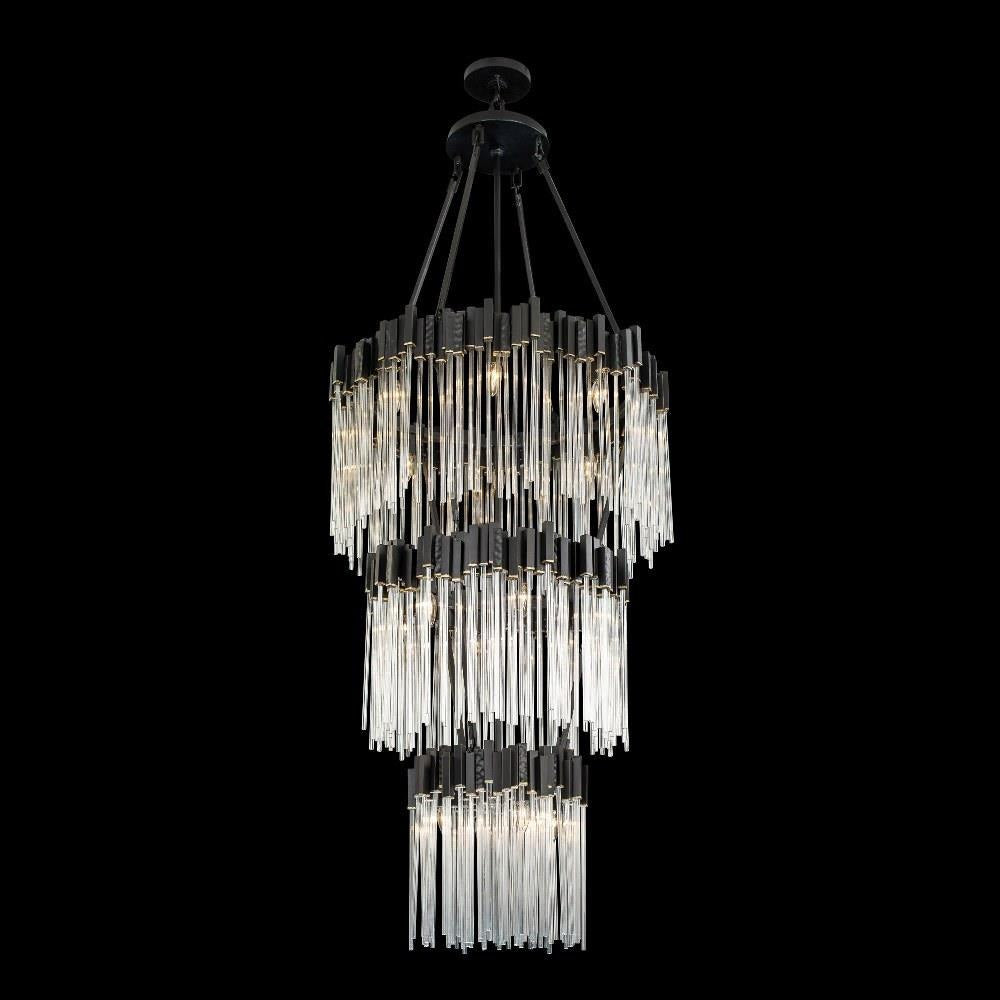 Varaluz Lighting - 309C19HG - Matrix - Nineteen Light Three-Tier Chandelier