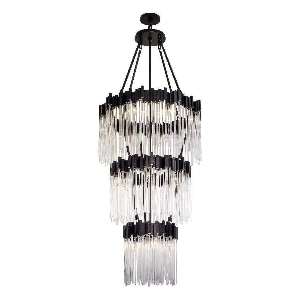 Varaluz Lighting - 309C19HG - Matrix - Nineteen Light Three-Tier Chandelier
