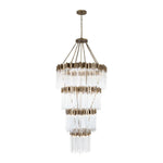 Varaluz Lighting - 309C30HG - Matrix - 30 Light 4-Tier Chandelier In Glam Style-95 Inches Tall and 40 Inches Wide